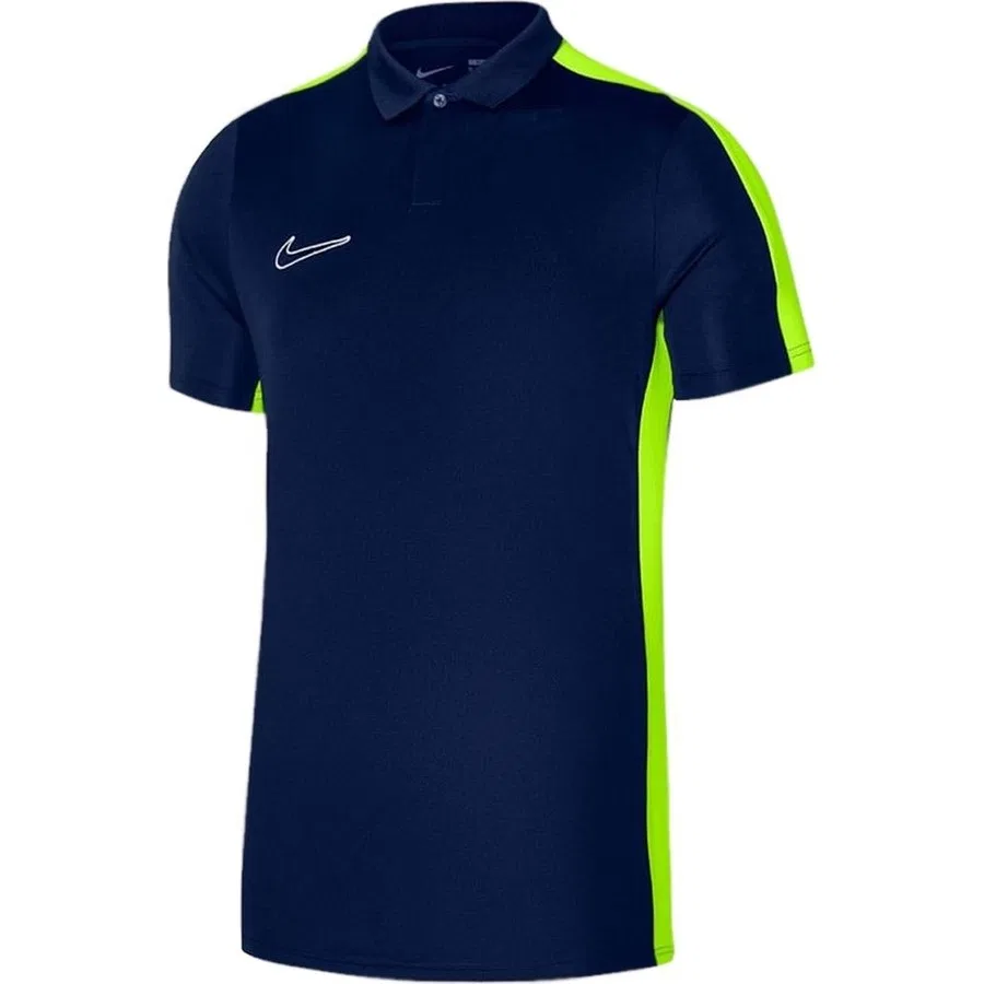 Мужское поло Nike Dri-FIT ACD23 с принтом, Темно-синий
