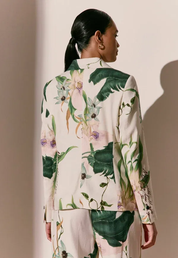 Блейзер с цветочным принтом Blazer Next floral print