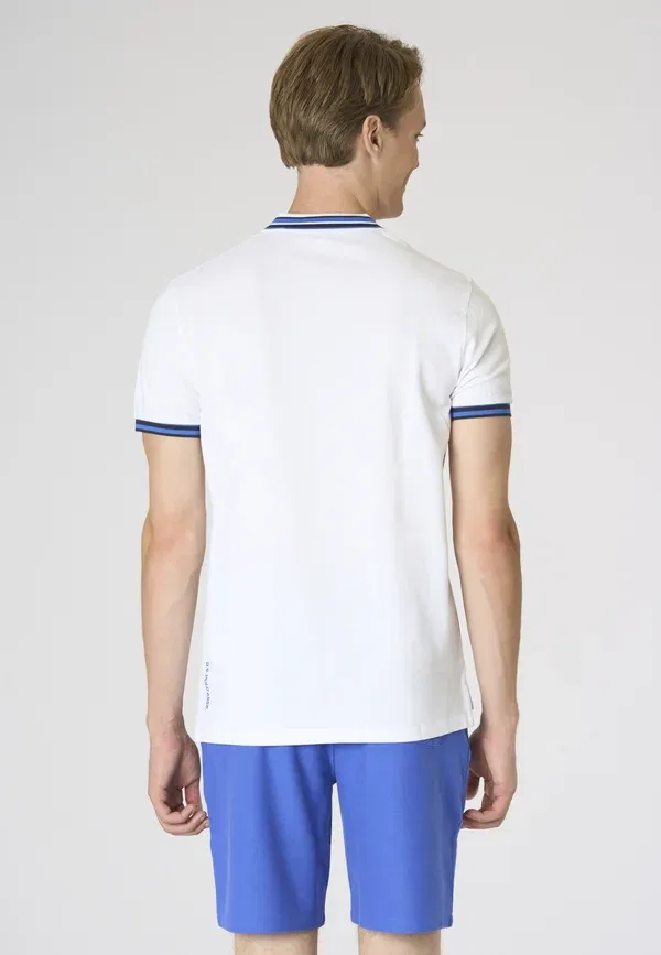 Футболка поло 100% хлопок, Regular Fit U.S. Polo Assn., белый — фото 3
