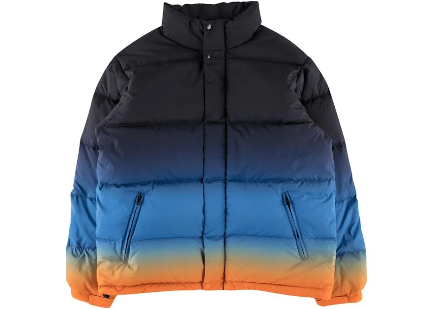 Мужская куртка-пуховик с градиентом Supreme, Navy