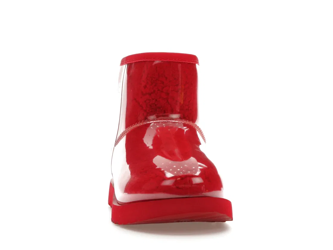 Детские сапоги с голенищем UGG Classic Clear Mini II Boot UGG, Samba Red — фото 2