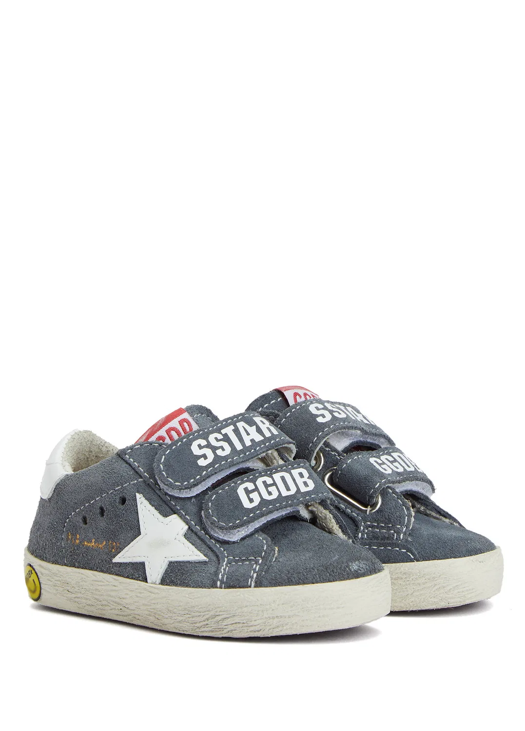 Кроссовки детские Golden Goose Old School, multicolor white — фото 2