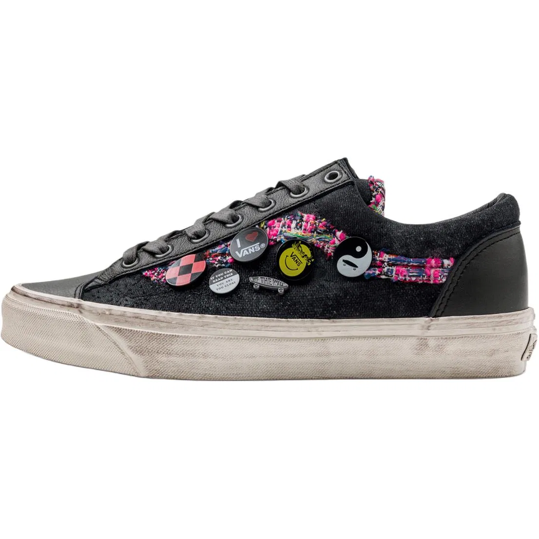 Детские кроссовки для скейтбординга низкие Old Skool 36 Vans, Gray