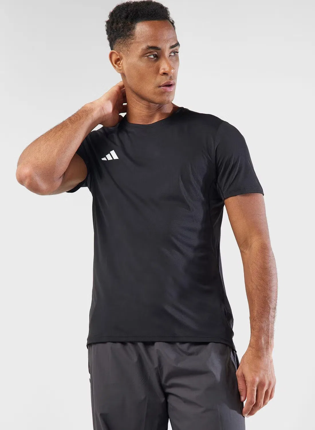 Футболка с коротким рукавом Adizero e tee Adidas, черный