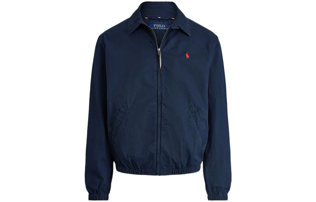 Мужская куртка-бомбер с принтом Polo Ralph Lauren, Navy Blue