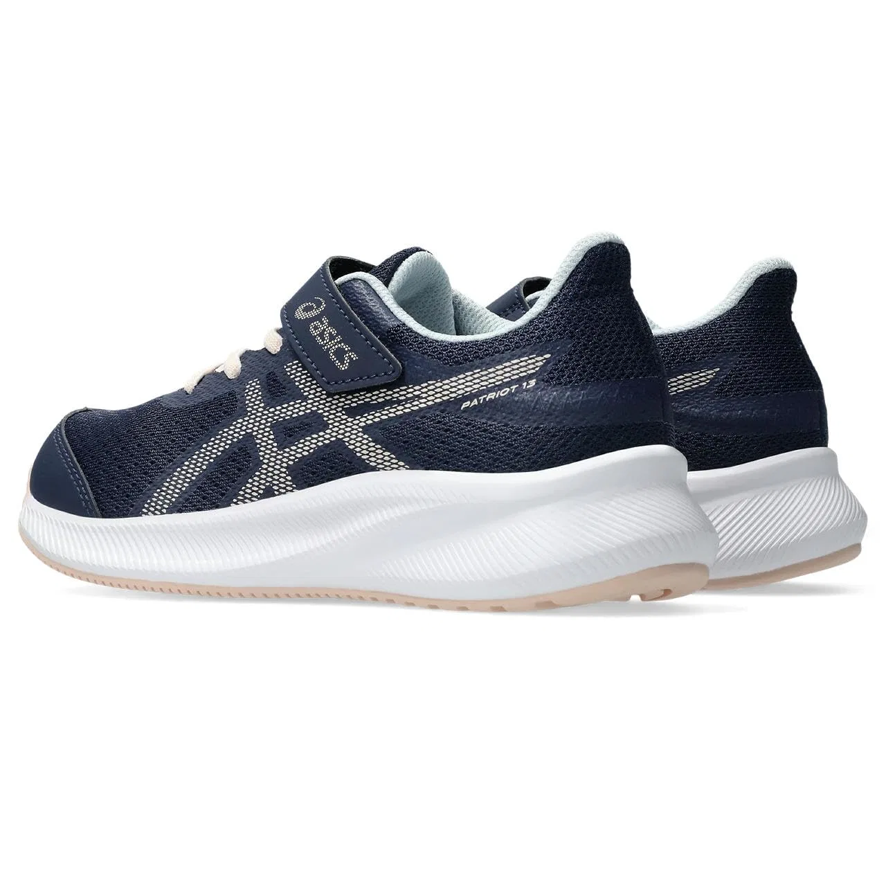 Детские кроссовки для мальчиков с сетчатым верхом Patriot 13 Ps ASICS, Midnight Pearl Pink — фото 2