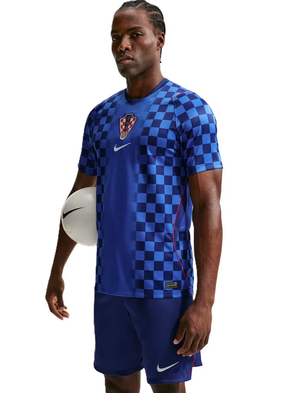 Футболка гостевая Croatia 2026 Nike, синий