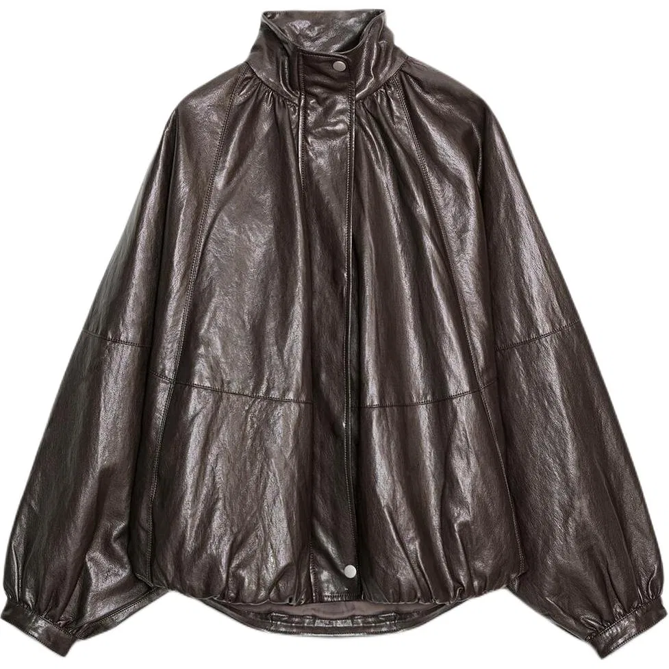 Женское пальто Dark Taupe ZARA