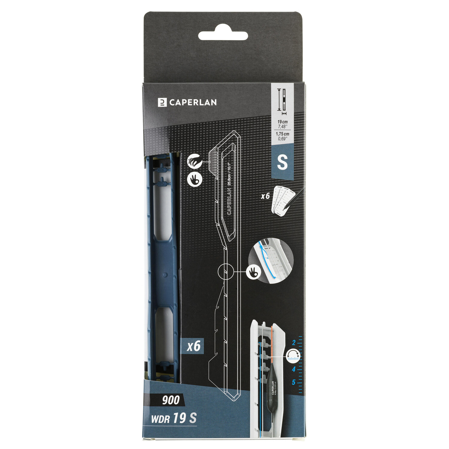 

Держатель шнура WDR 900 M 19 см 6 шт. CAPERLAN