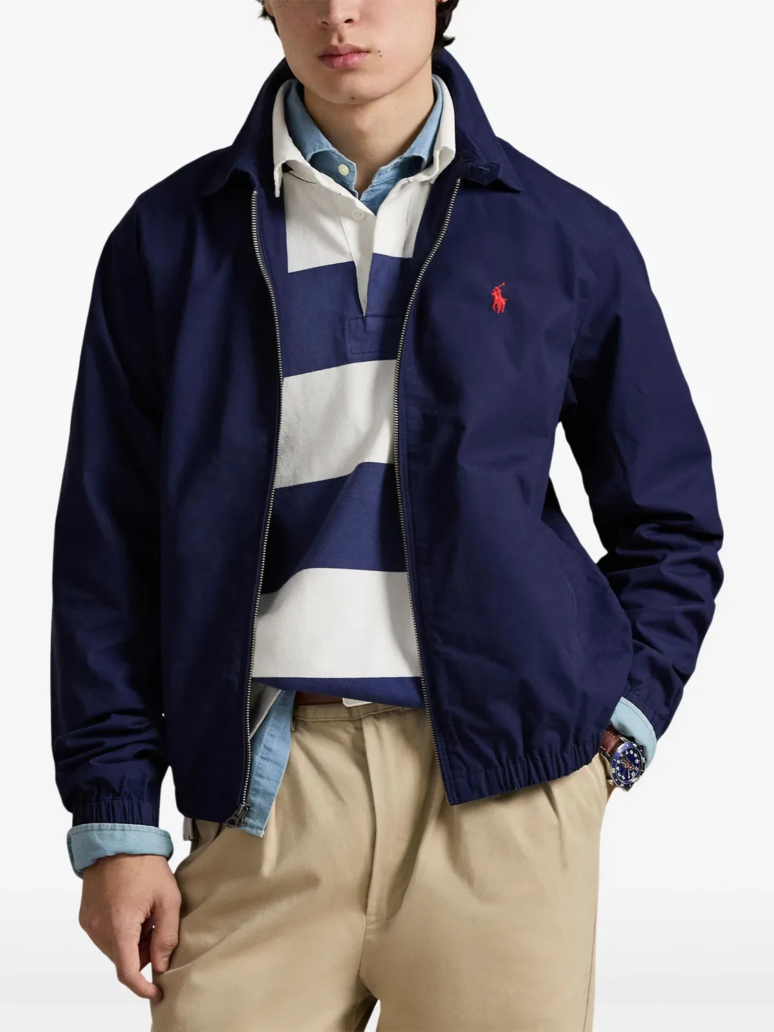 Polo Ralph Lauren Куртка Pony - синий — фото 2