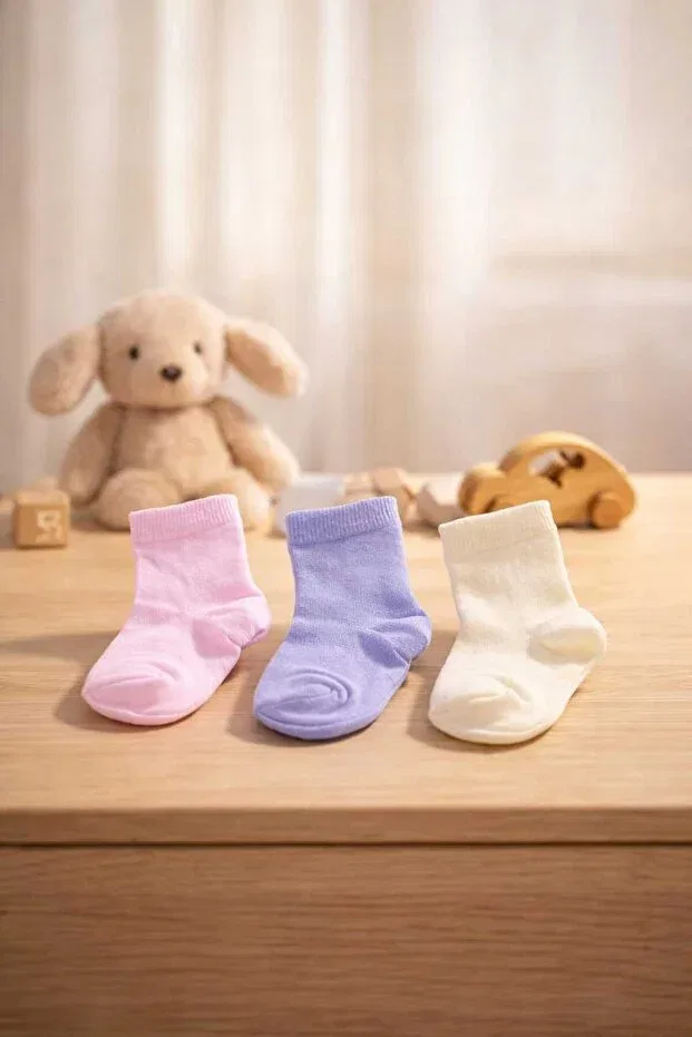 Детский комплект носков с принтом Amélio Kids, Multicolor — фото 2