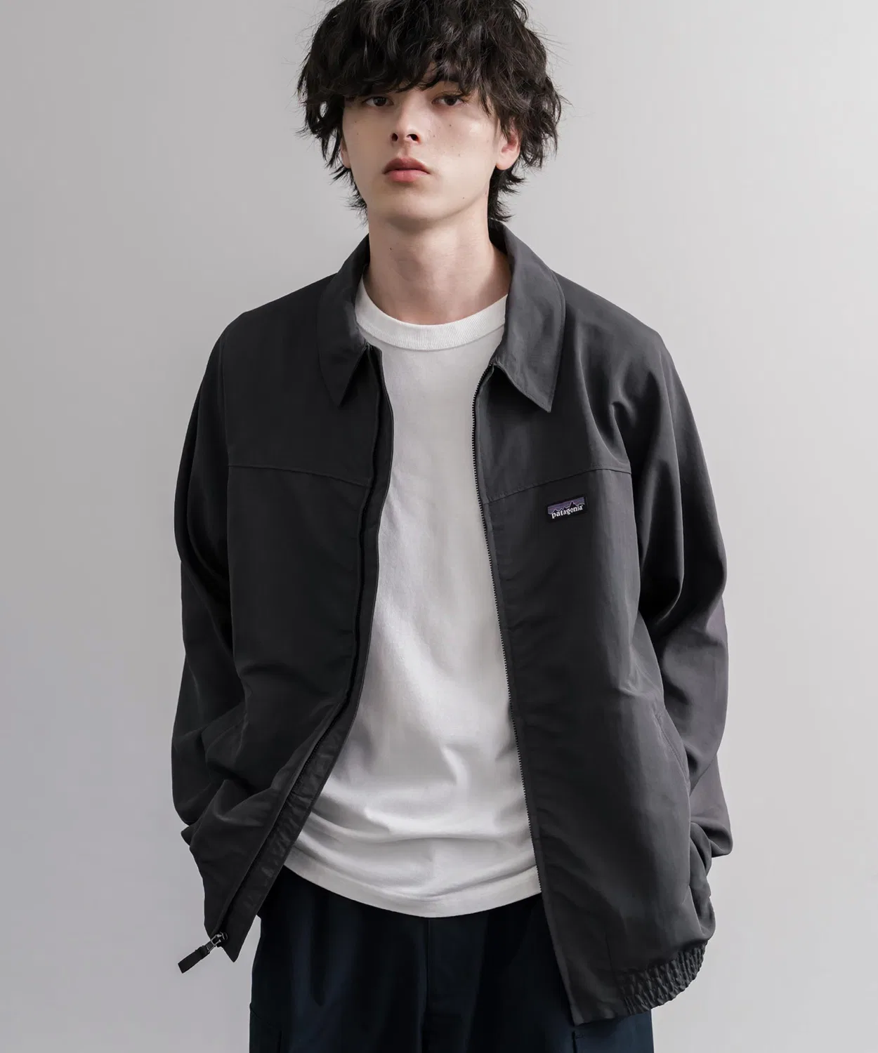 Мужская куртка-ветровка с принтом Isthmus Unlined Patagonia, Khaki — фото 3
