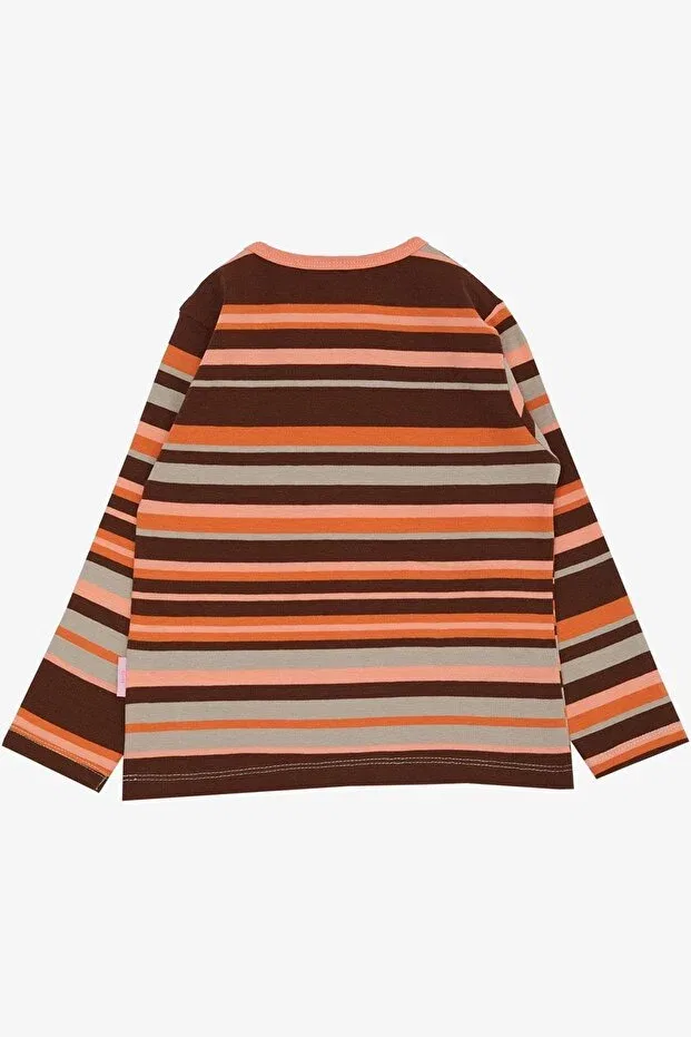 Детская футболка для девочек с длинным рукавом Breeze, Mixed Color — фото 2