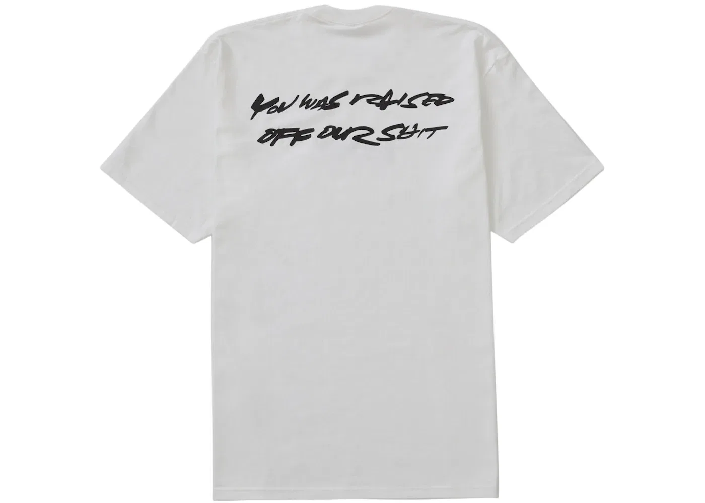 Мужская футболка с принтом Supreme Futura Box Logo Tee, White — фото 2