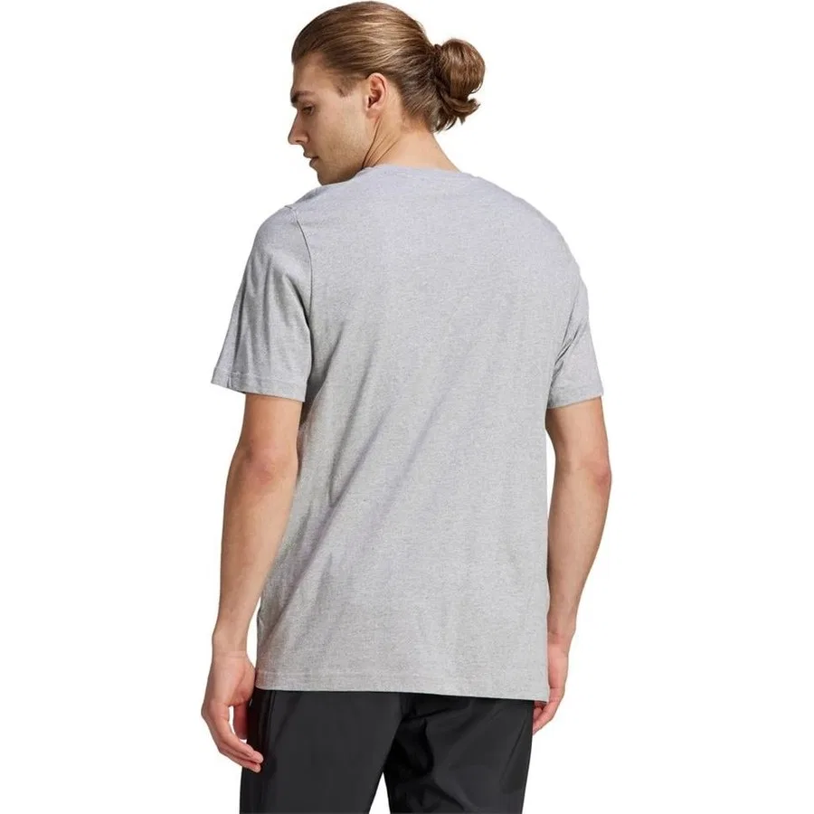 Футболка с длинным рукавом TX Logo Tee adidas, Серый — фото 3