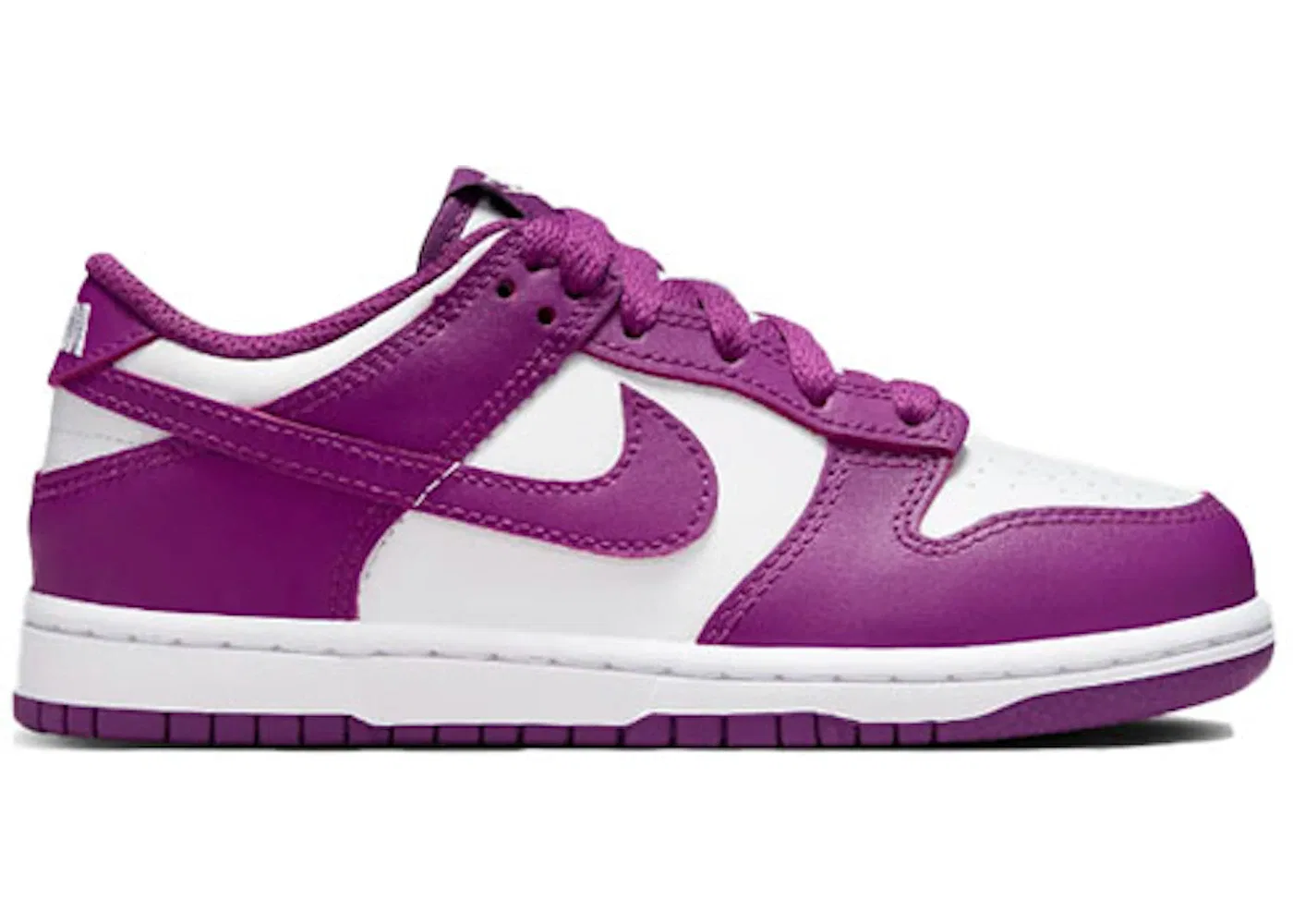 Детские кроссовки Lifestyle Nike Dunk Low, White/White/Viotech