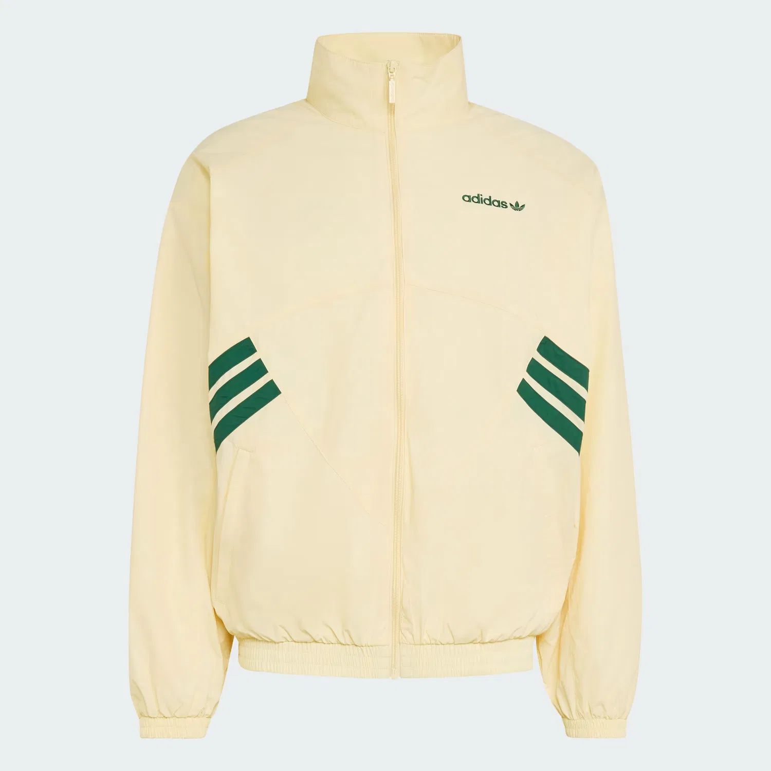 Мужская олимпийка свободного кроя Munich 93 Tracktop Adidas Originals, теплый ванильный — фото 4