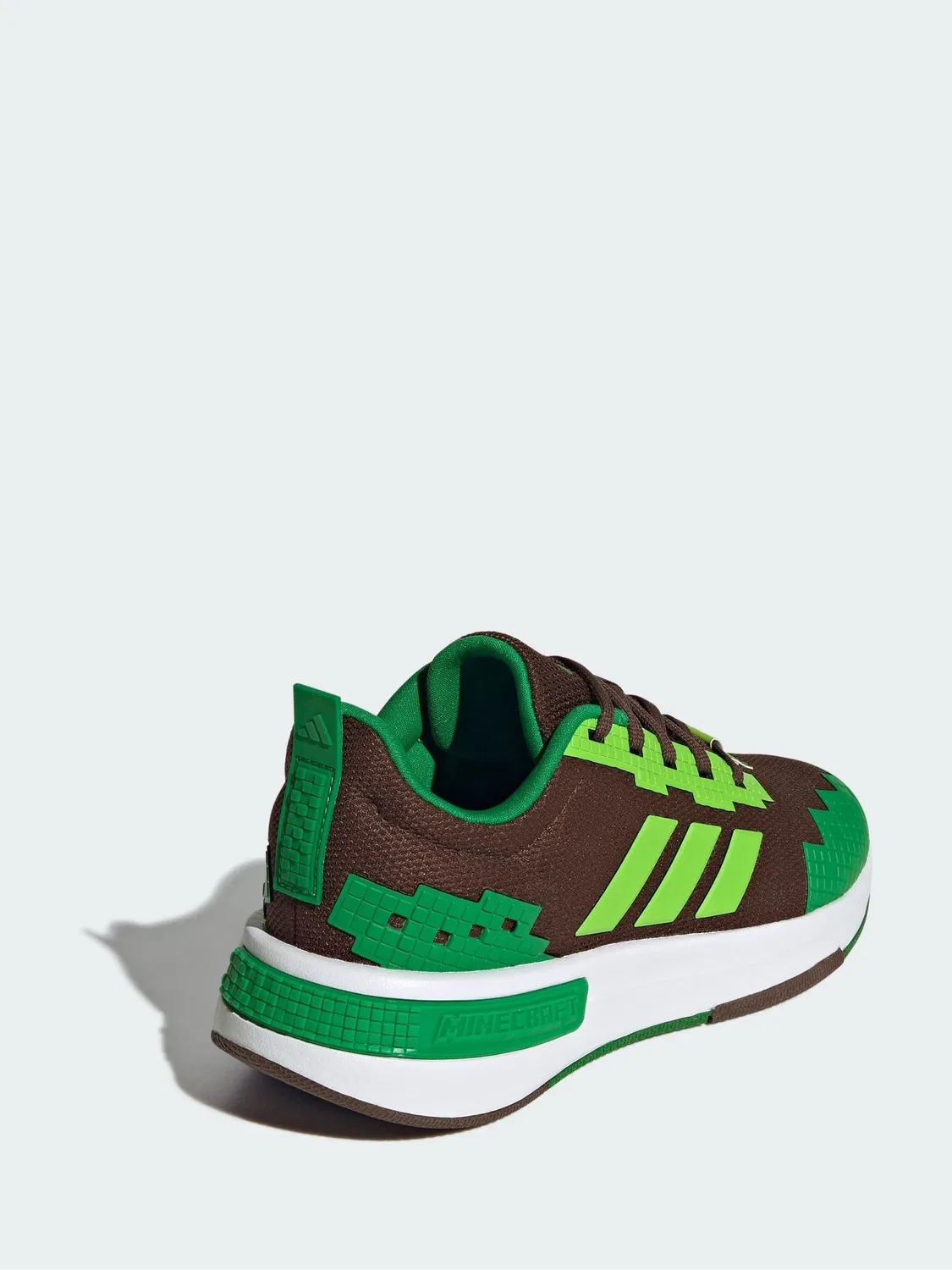 Кроссовки Minecraft Pro Junior adidas, коричневый — фото 2