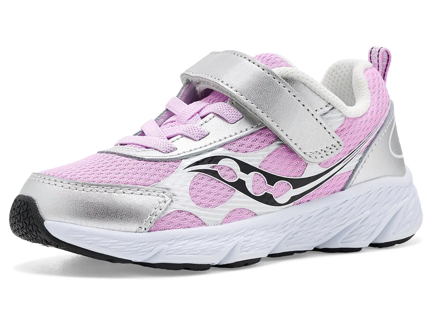 Кроссовки Wind XT Alternative Closure (для маленьких и больших детей) Saucony Kids, Lilac