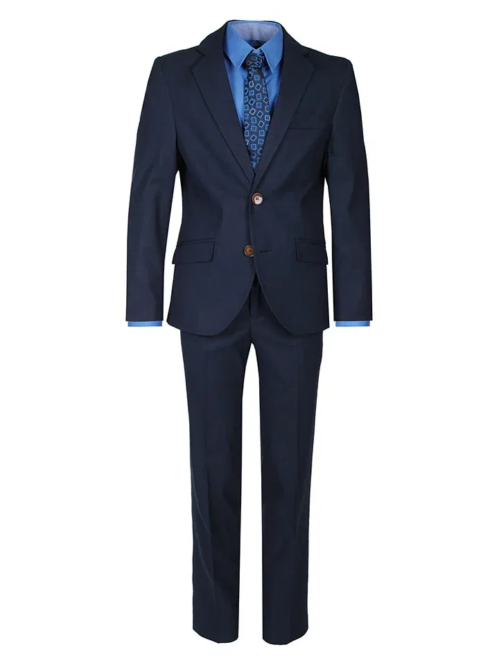 Костюм классический Regular fit G.O.L. Finest Collection, темно-синий — фото 2