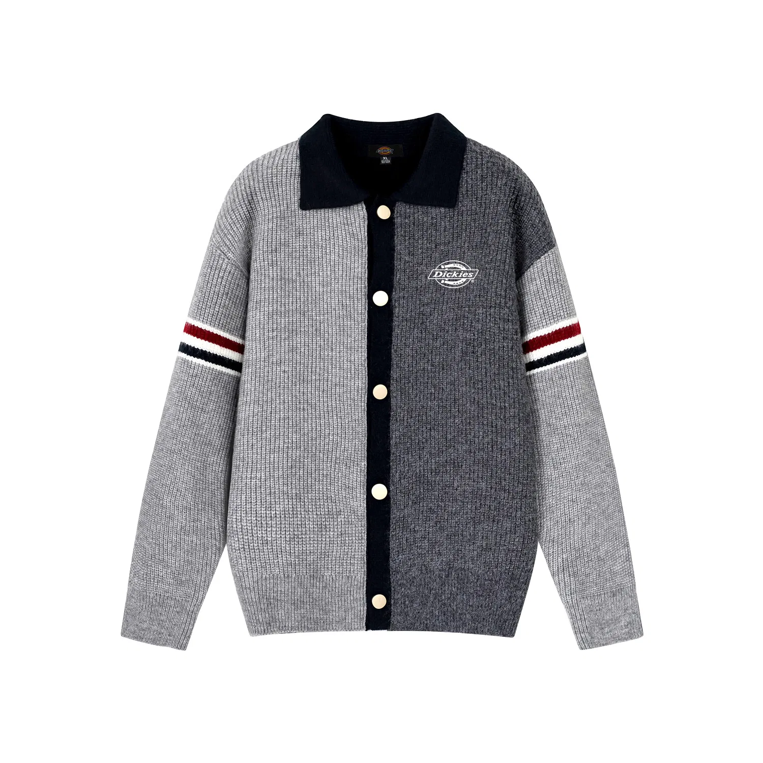 Детский свитер с воротником, прямой крой, Dickies, Black