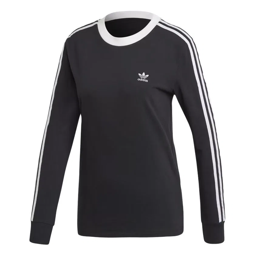 Женская футболка с коротким рукавом Adidas Originals, Black