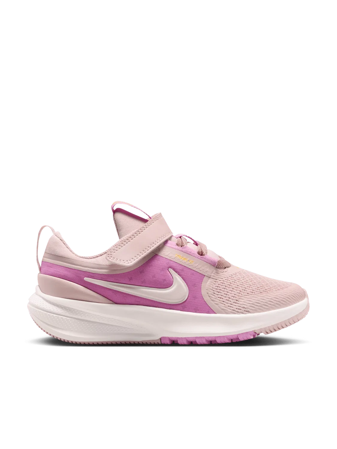Детские беговые кроссовки с эластичной шнуровкой Nike STAR RUNNER 5 PS, цвет Rose Gold