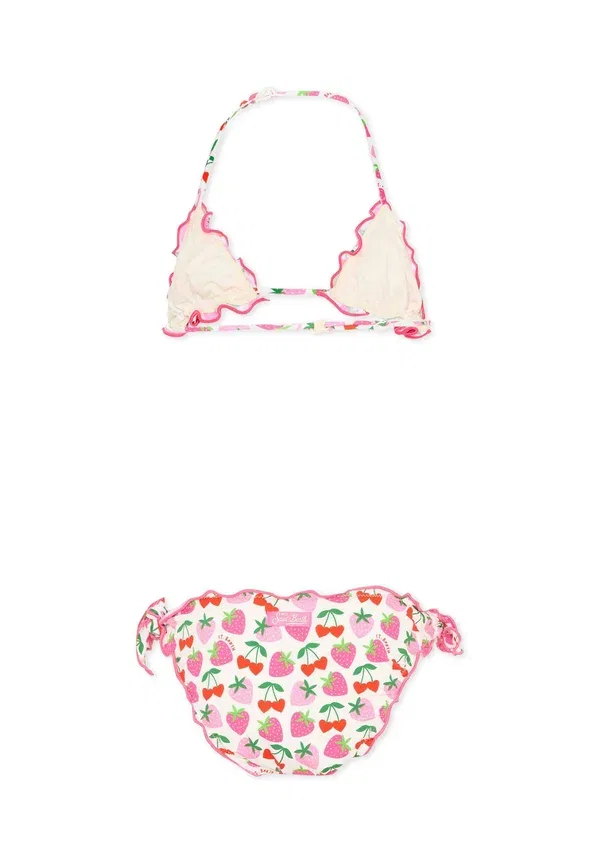 Купальник с принтом Set - bikini Mc2 Saint Barth, Ivory, слоновая кость — фото 2