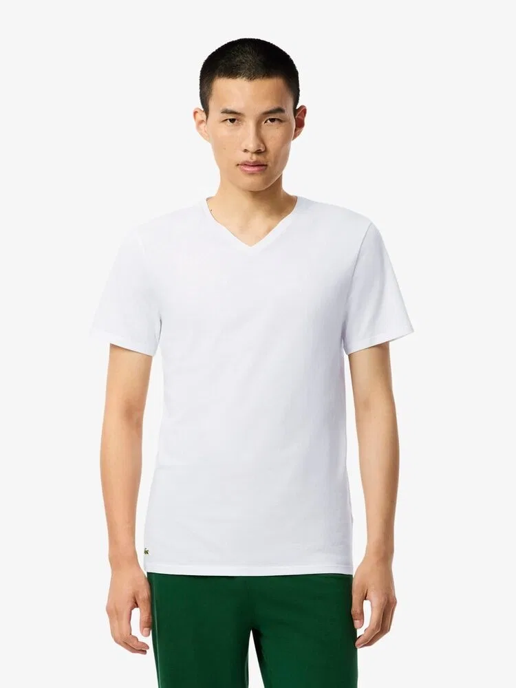 Футболка с длинным рукавом V-образным вырезом, 3-pack LACOSTE