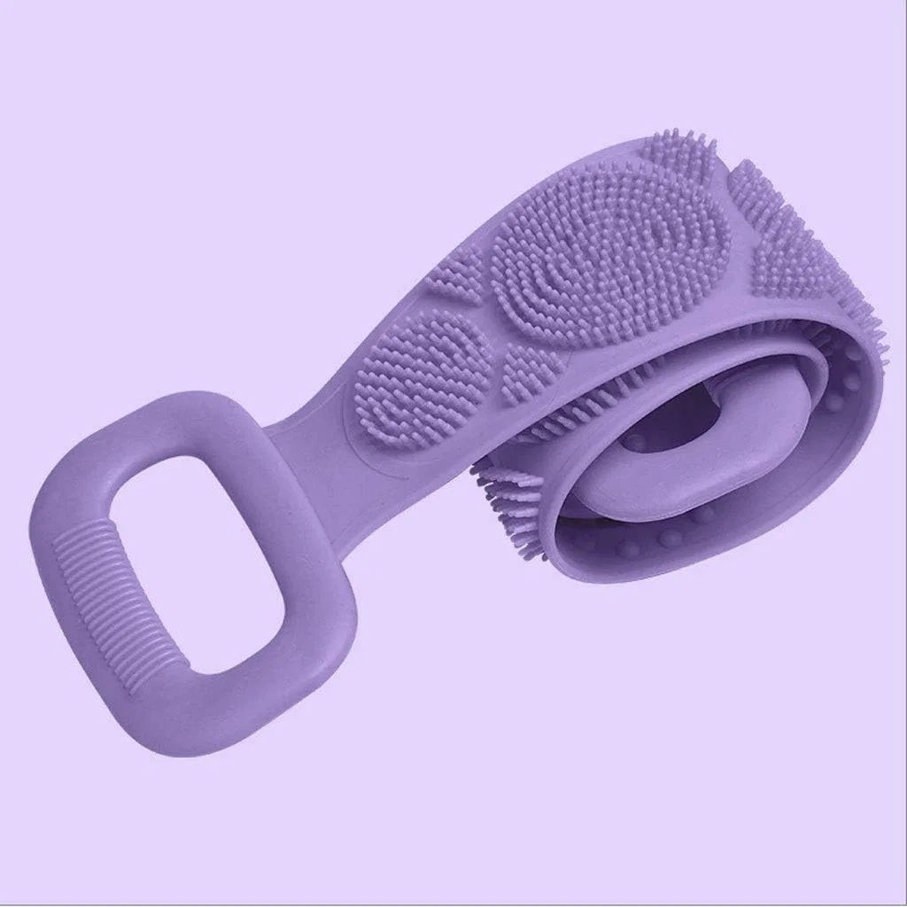 Пилинг-полотенце силиконовое WXJLYZRCXK, набор 5 шт, Purple