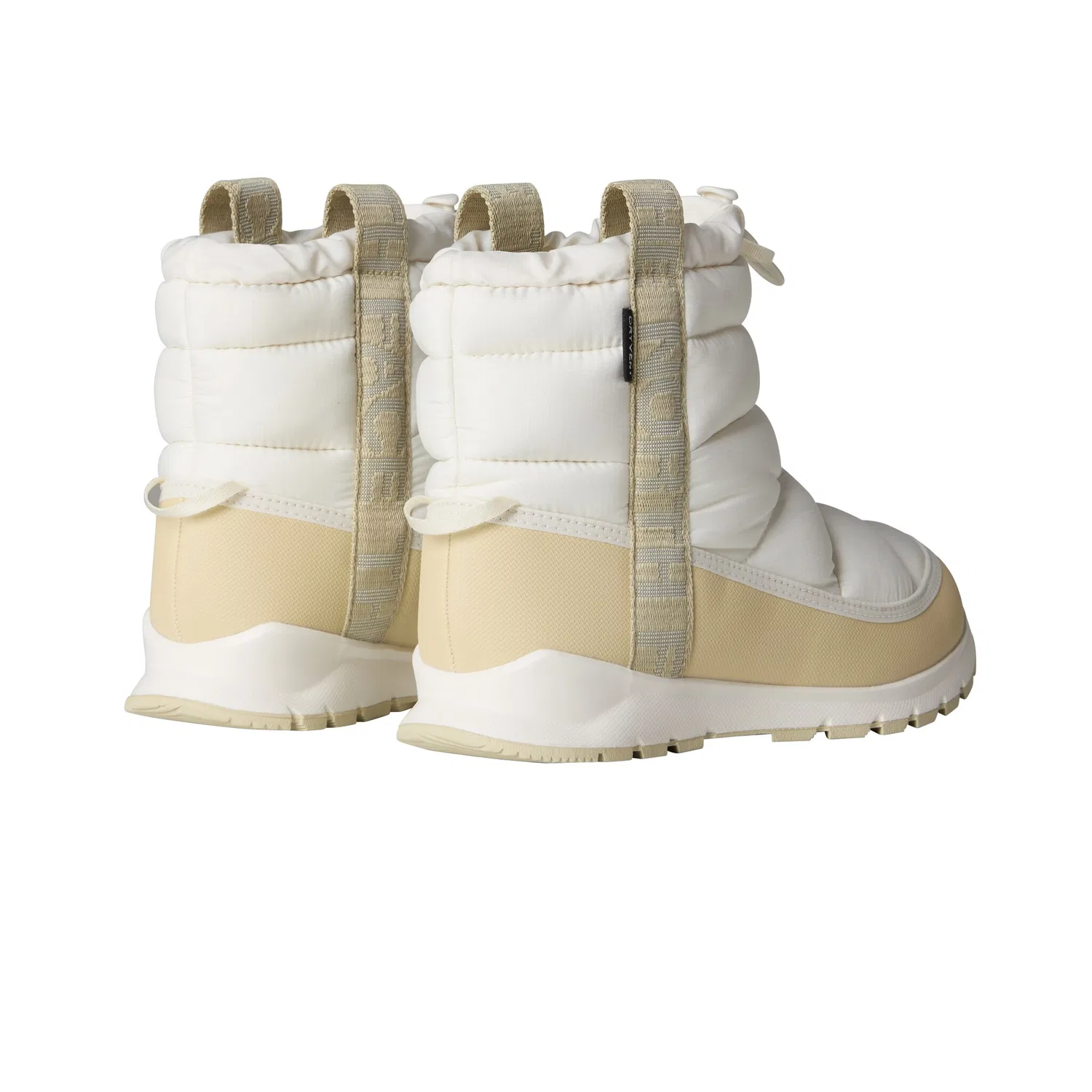 Детские зимние ботинки с утеплителем Thermoball The North Face, White Dune/Gravel — фото 4