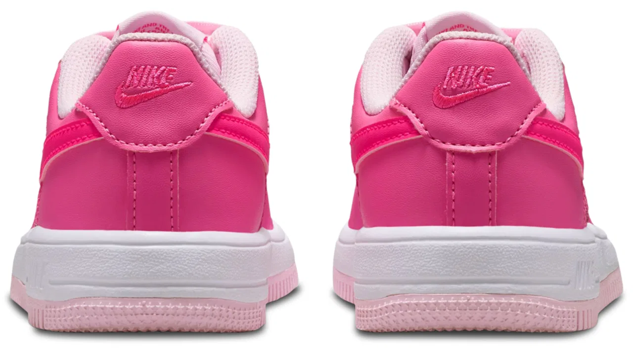 Детские кроссовки Air Force 1 Colors Nike, цвет Pink Sicicle/Hyper Pink — фото 3