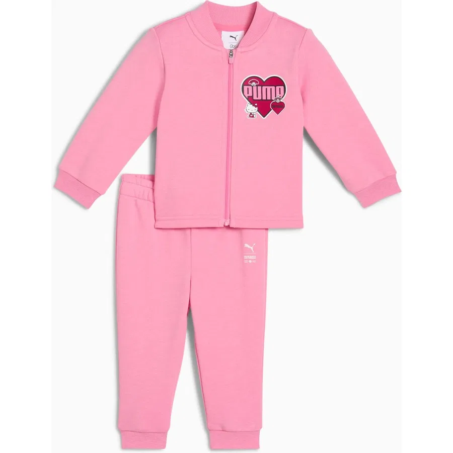 Комплект спортивного костюма с классическим воротником Hello Kitty&Friends Minicats Puma, Розовый