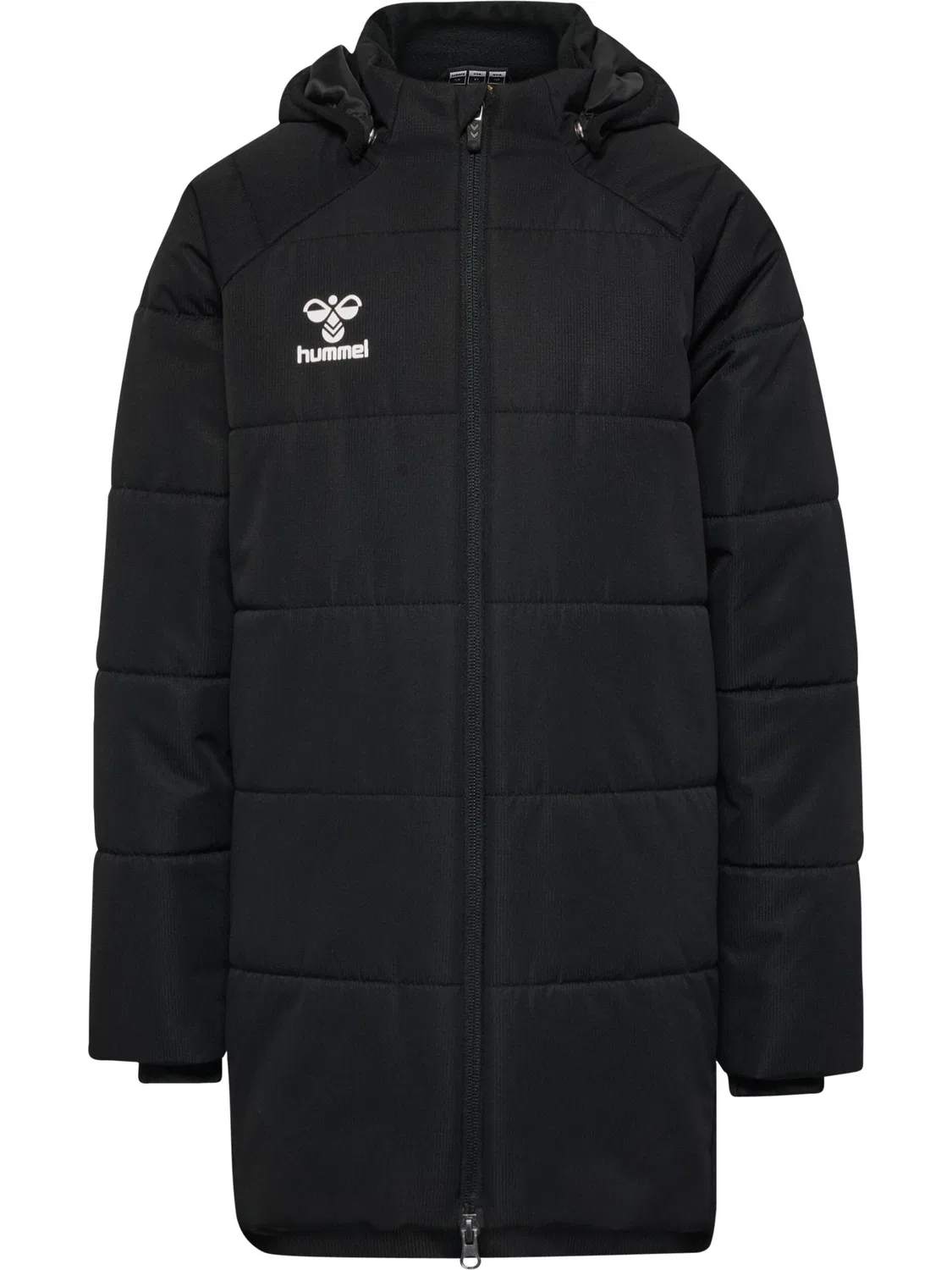 Детская куртка на молнии Hmllead 2.0 Bench Jacket Kids Hummel, Schwarz — фото 4