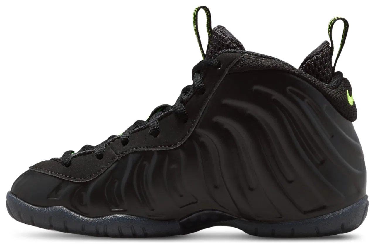 Кроссовки для мальчиков Little Posite Pro Nike, цвет Voltage Yellow/Black — фото 2