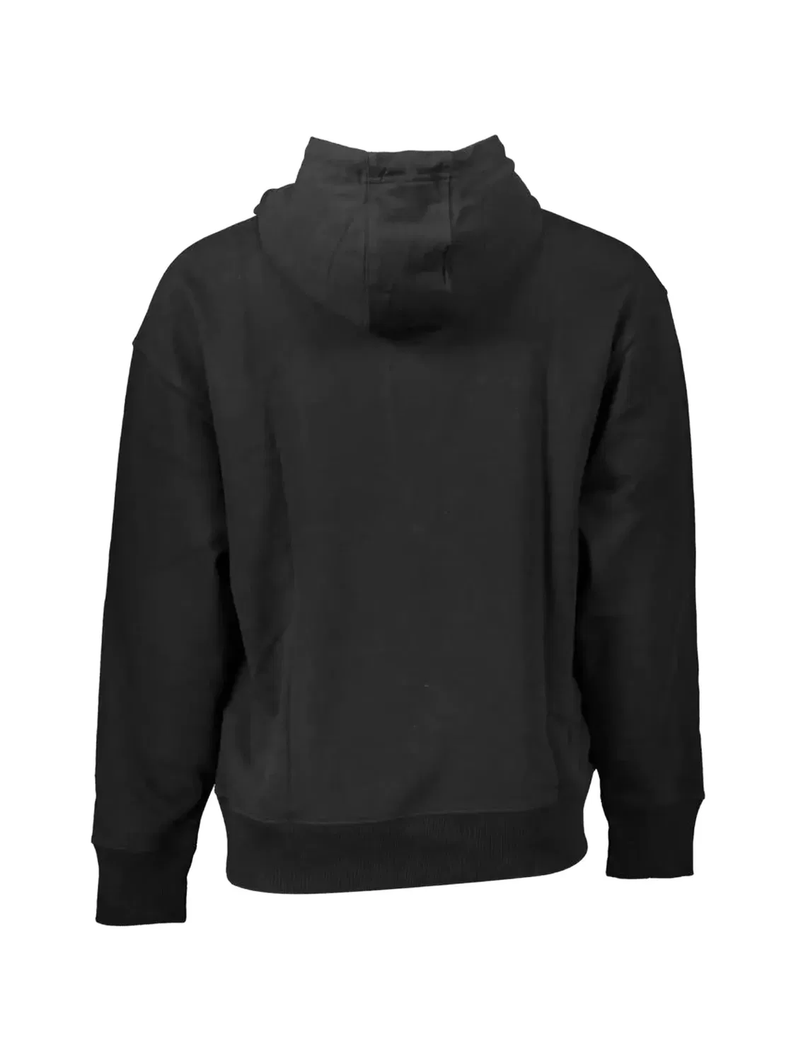 Худи Ignature черное хлопковое Tommy Hilfiger, черный — фото 2