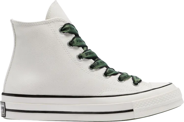 

Кроссовки Converse Chuck 70 High Wordmark Ribbon Laces, белый