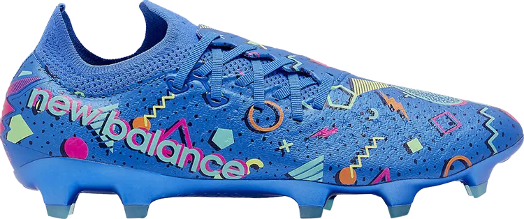Бутсы New Balance Raheem Sterling x Furon v7 Pro FG 'Route to Success', синий — фото 2