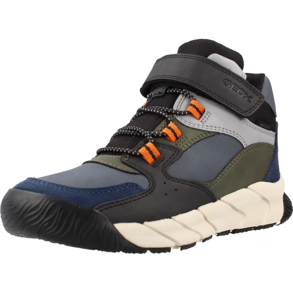 Детские ботинки Geox J FLEXYPER PRO BOY B, Цвет: Blau