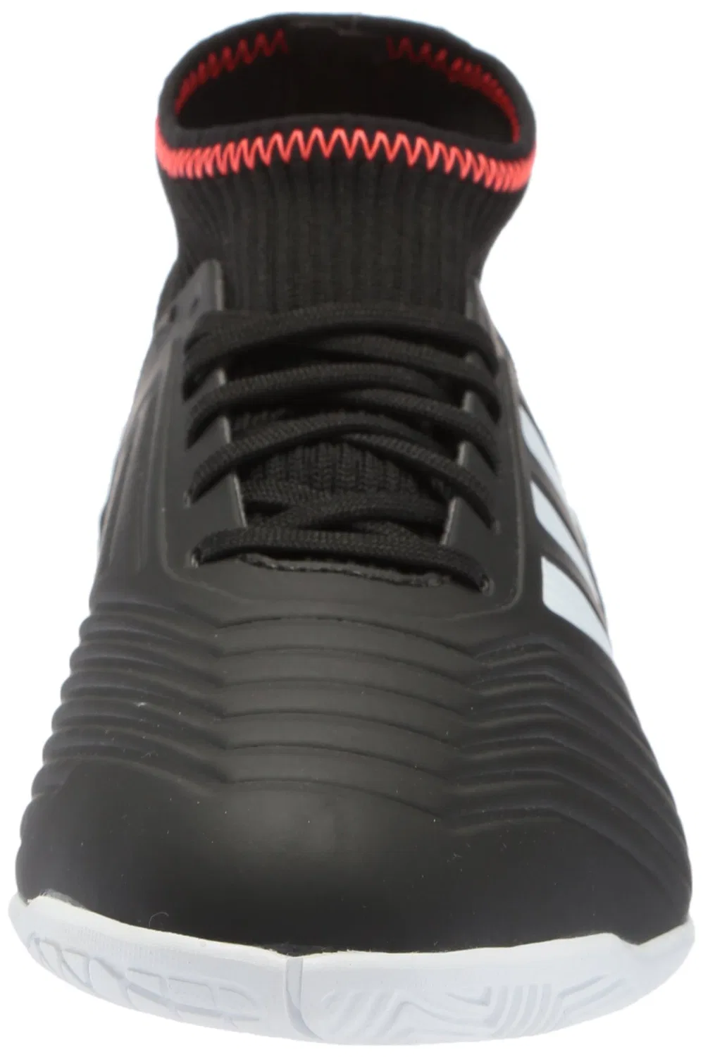 Детские бутсы для мальчиков Predator Tango Adidas, Core Black White Solar Red — фото 2