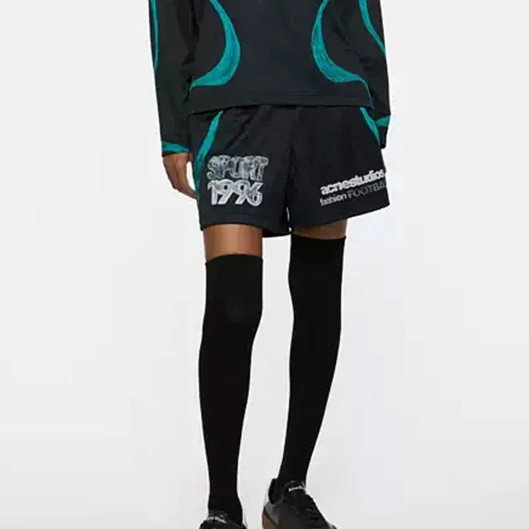 Футбольные штаны Unisex Black, Acne Studios — фото 4