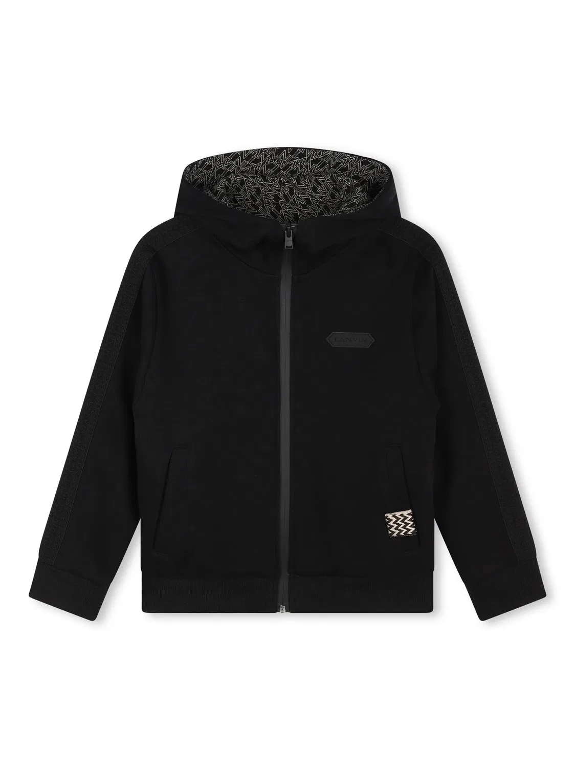 Куртка с капюшоном Lanvin, черный