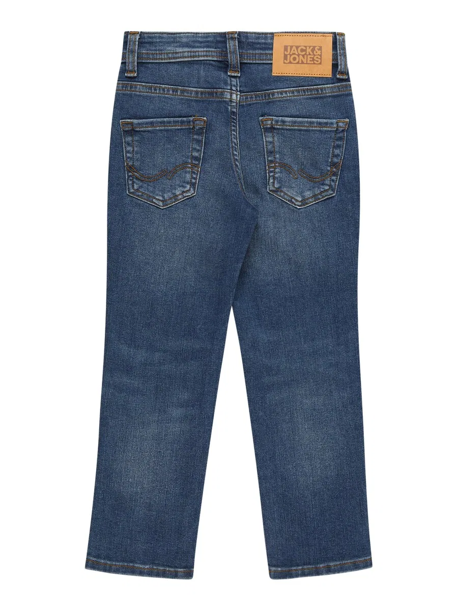Мини-джинсы свободного кроя 'JJIClark JJOrig' темно-синего цвета Jack & Jones Mini — фото 2