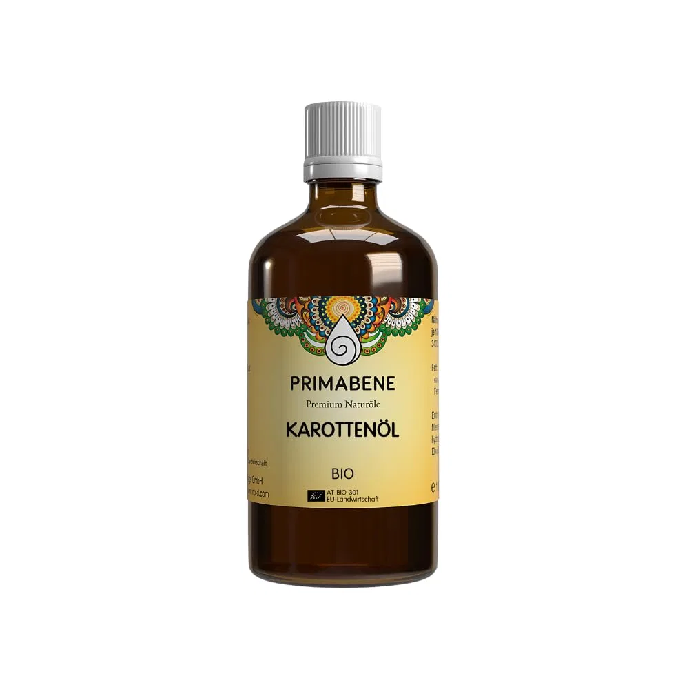 Масло для лица и волос Organic Carrot Oil PRIMABENE, 50 мл