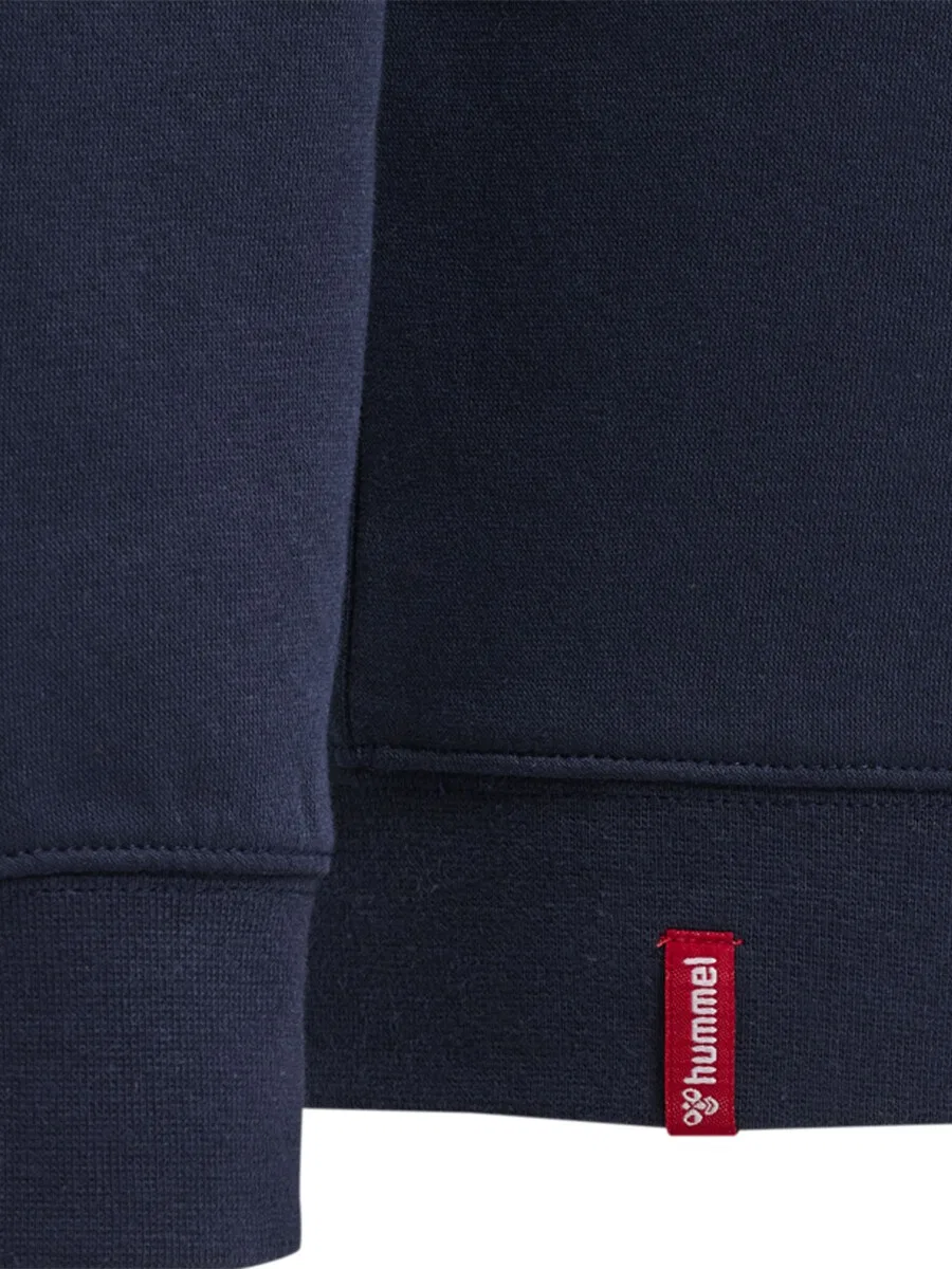Толстовка Hummel 'Red Classic' в цвете Marine Blue — фото 4
