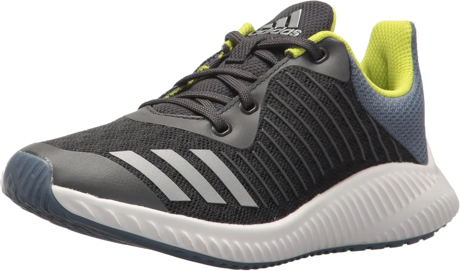 Детские кроссовки для мальчиков Fortarun adidas, Carbon/Metallic Silver/Raw Steel
