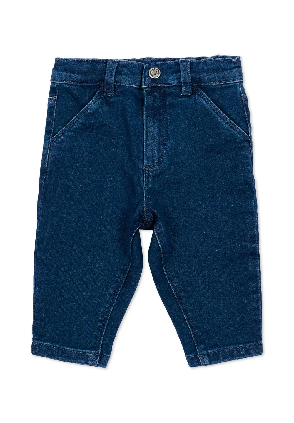Джинсы унисекс - джинсы свободного кроя Petit Bateau, Denim