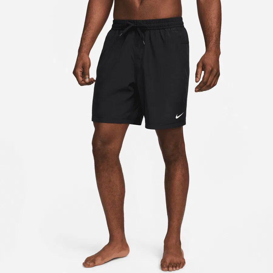 Шорты NIKE Regular черного цвета — фото 3