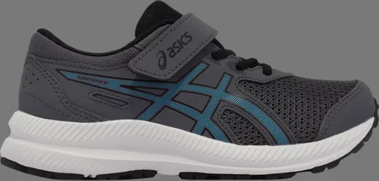 

Кроссовки contend 8 ps 'carrier grey island blue' Asics, серый