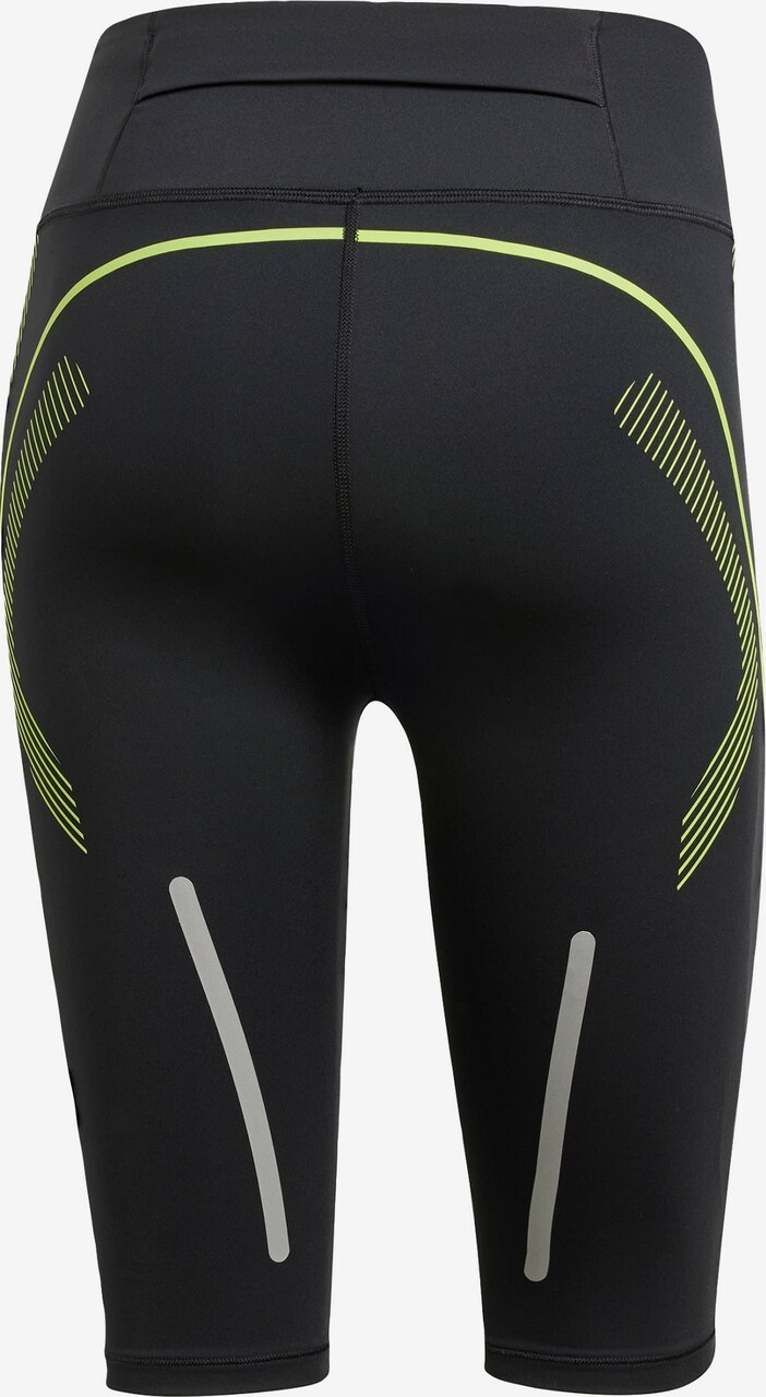 Спортивные брюки Adidas By Stella Mccartney Truepace, черный/желтый (Размер 34-36 S) — фото 3